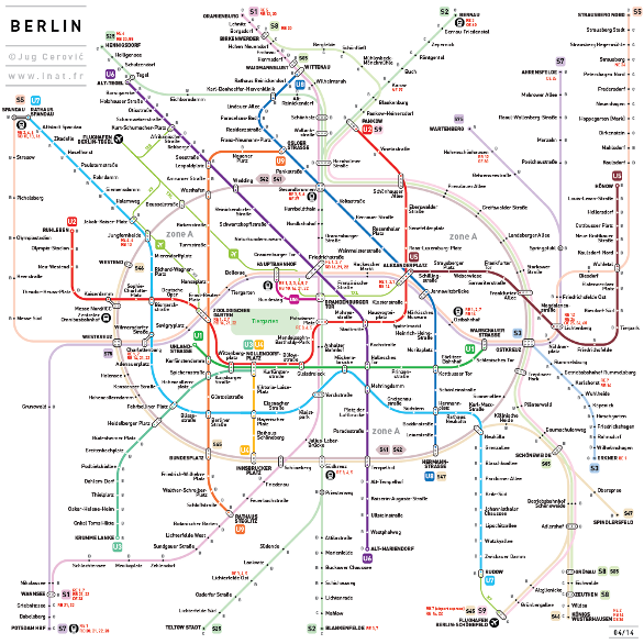 Neugestaltung des Berliner Streckenplans