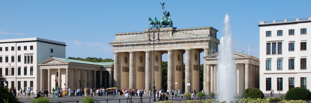 Pariser Platz mit Brandenburger Tor